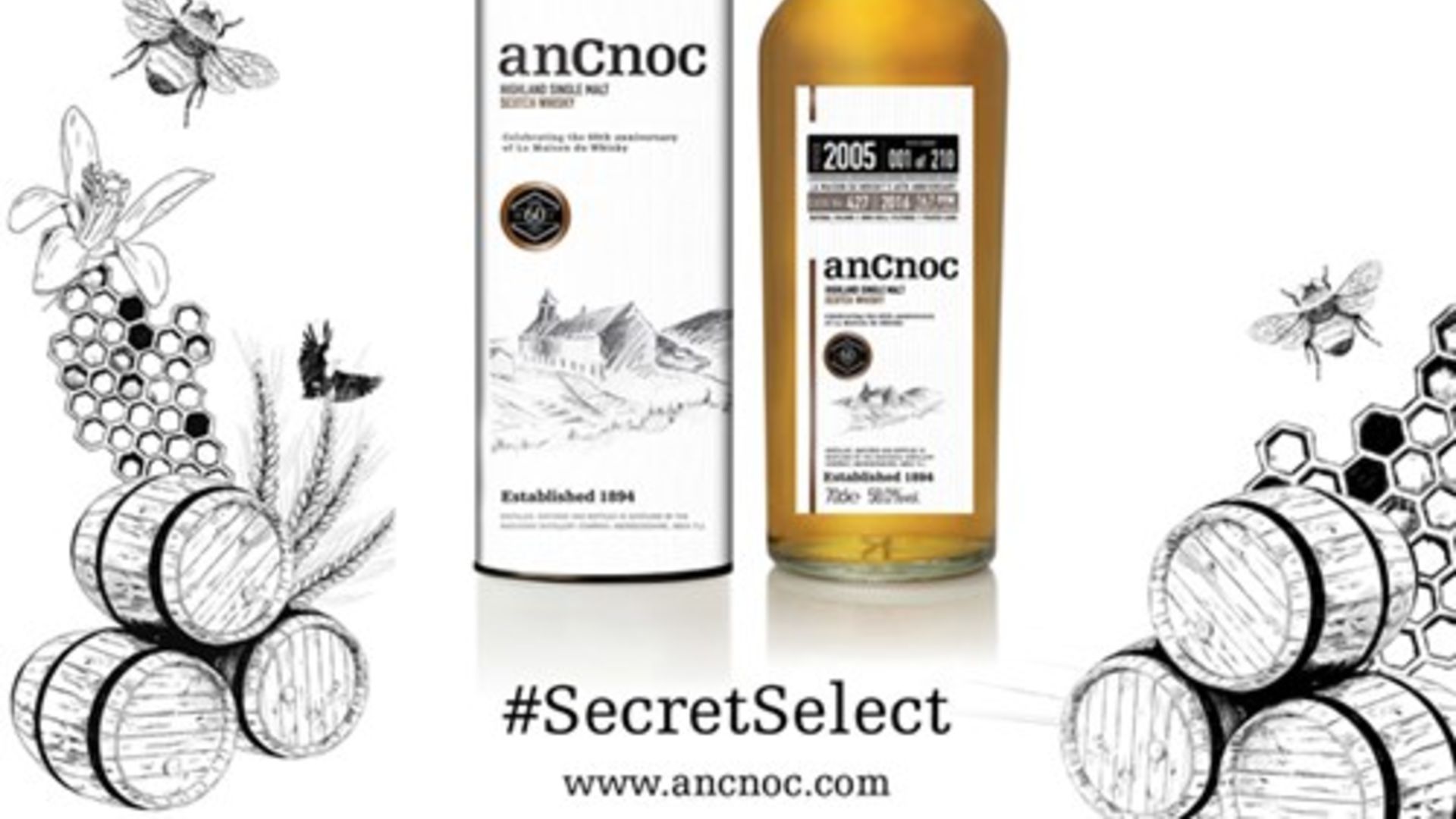 Ancnoc single cask la maison du whisky 500x500