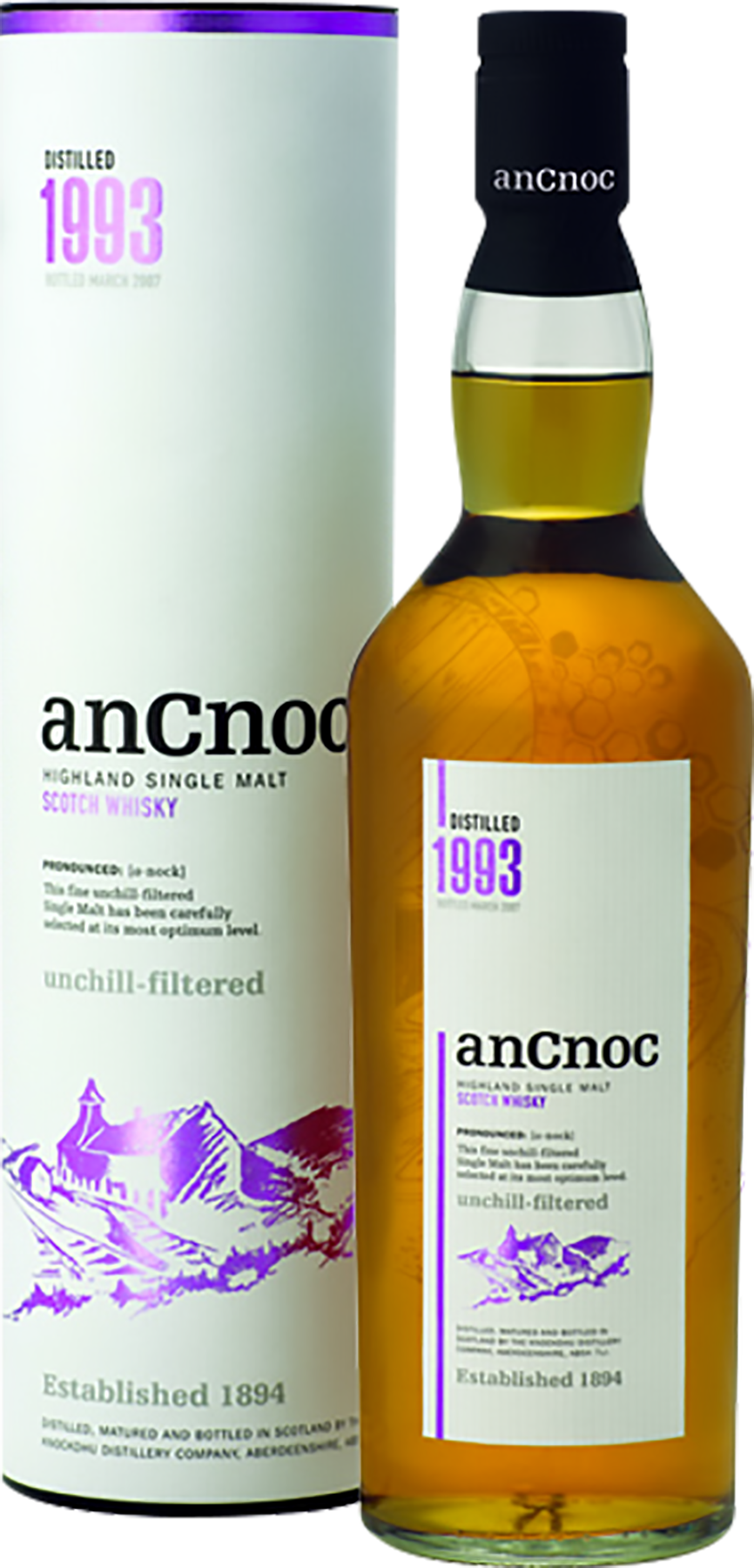 anCnoc Distilled 1993 | Highland Single Malt Scotch Whisky