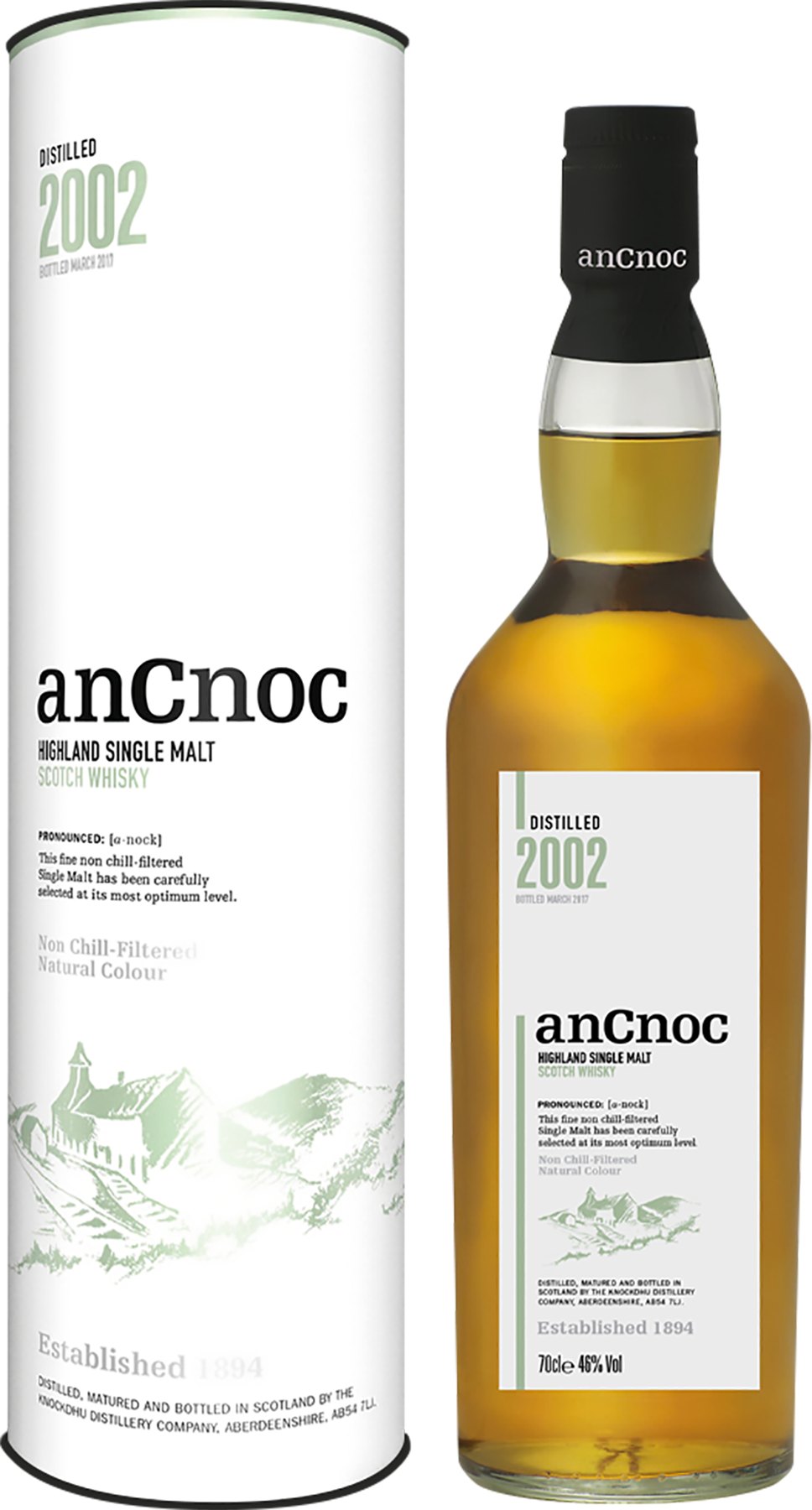 anCnoc Vintage 2002 | Highland Single Malt Scotch Whisky